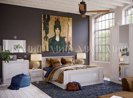Спальный гарнитур "Афина 1"(м)
