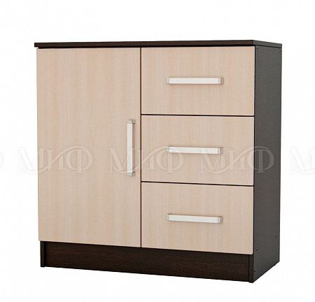 Комод "Бася" 3 ящ.1 дв. (м)