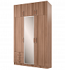 Шкаф "BTS" 3-ств. с ящиками (б)