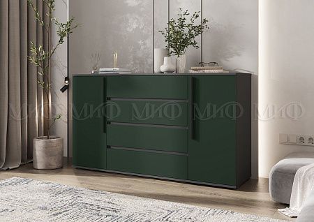 Комод "Норд" 2 двери 4 ящика (1600) (м)