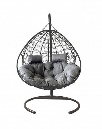 Подвесное кресло "Для Двоих" с ротангом