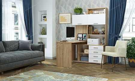 Стол компьютерный "ПКС-11" левый (пм)