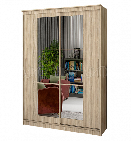 Шкаф-купе "Элегант-3" 1500 (м)