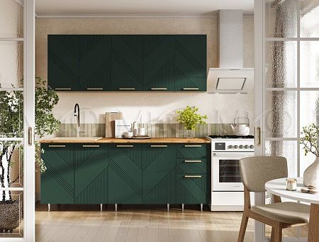 Кухня Ирис 2,0м (490) (дуб вотан) (м)